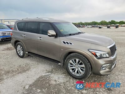 Czwarte zdjęcie samochodu z boku: 2017 INFINITI QX80 BASE VIN:JN8AZ2NE3H9158242 - miniatura