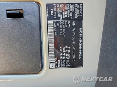 Zdjęcie 13 z 13 samochodu: 2021 MERCEDES-BENZ SPRINTER 2500 DELIVERY VAN VIN:W1Y40BHY5MT063876 - miniatura