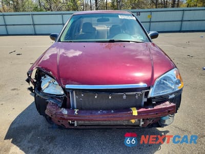 Piąte zdjęcie samochodu w środku: 2002 HONDA CIVIC LX VIN:2HGES16572H580839 - miniatura