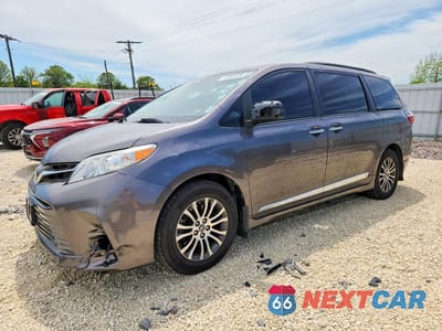 2019 TOYOTA SIENNA XLE PREMIUM 8-PASSENGER 5TDYZ3DC6KS995012 - główne zdjęcie licytacji z USA - miniatura