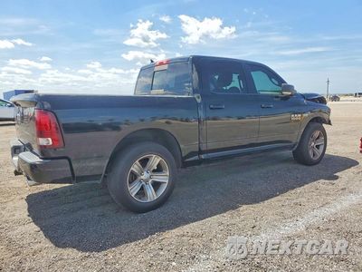 Trzecie zdjęcie samochodu z tyłu: 2014 RAM 1500 SPORT VIN:1C6RR6MTXES177064 - miniatura