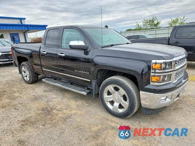 Czwarte zdjęcie samochodu z boku: 2014 CHEVROLET SILVERADO K1500 LTZ VIN:1GCVKSECXEZ210476 - miniatura