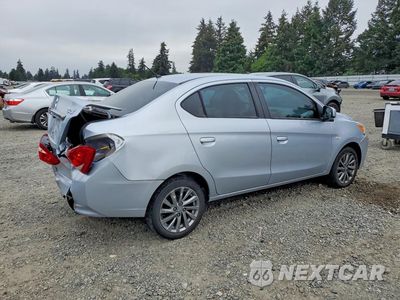 Trzecie zdjęcie samochodu z tyłu: 2018 MITSUBISHI MIRAGE G4 ES VIN:ML32F3FJ9JHF07447 - miniatura
