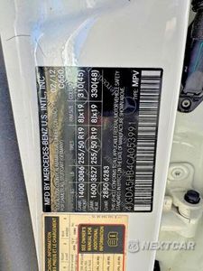 Zdjęcie 10 z 12 samochodu: 2012 MERCEDES-BENZ ML 350 4MATIC VIN:4JGDA5HB4CA053991 - miniatura