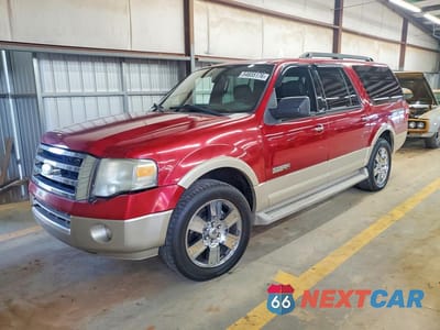 2008 FORD EXPEDITION EL EDDIE BAUER 1FMFK17598LA21382 - główne zdjęcie licytacji z USA - miniatura