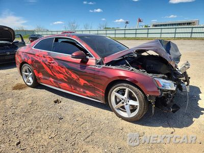 Czwarte zdjęcie samochodu z boku: 2018 AUDI A5 PREMIUM PLUS S-LINE VIN:WAUTNAF58JA005575 - miniatura
