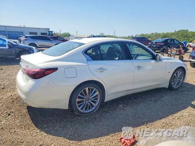 Trzecie zdjęcie samochodu z tyłu: 2020 INFINITI Q50 3.0T LUXE VIN:JN1EV7AR5LM252176 - miniatura