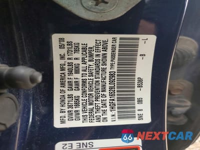 Zdjęcie 13 z 13 samochodu: 2008 HONDA CIVIC LX VIN:1HGFA16528L092983 - miniatura