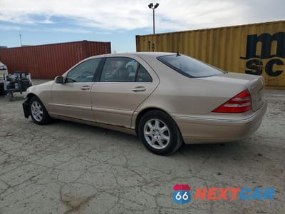 Drugie zdjęcie samochodu z przodu: 2001 MERCEDES-BENZ S 430 VIN:WDBNG70J51A162882 - miniatura
