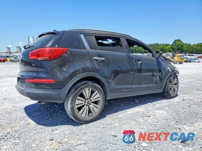 Trzecie zdjęcie samochodu z tyłu: 2014 KIA SPORTAGE EX VIN:KNDPC3AC4E7641103 - miniatura