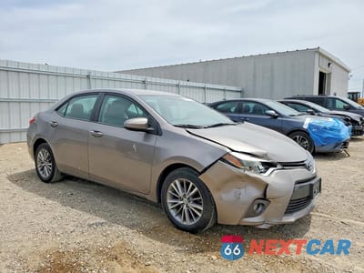 Czwarte zdjęcie samochodu z boku: 2015 TOYOTA COROLLA LE PLUS VIN:2T1BURHE8FC276555 - miniatura