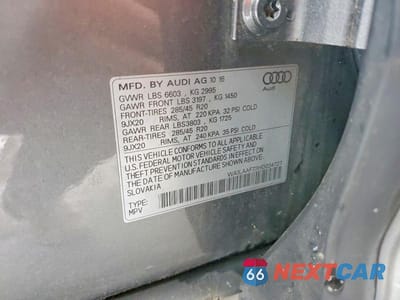 Zdjęcie 12 z 12 samochodu: 2017 AUDI Q7 PREMIUM PLUS VIN:WA1LAAF73HD034727 - miniatura