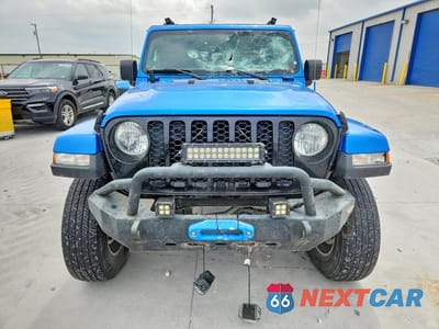 Piąte zdjęcie samochodu w środku: 2021 JEEP GLADIATOR SPORT VIN:1C6HJTAG1ML522953 - miniatura