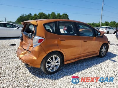 Trzecie zdjęcie samochodu z tyłu: 2009 HONDA FIT SPORT VIN:JHMGE88489S069296 - miniatura