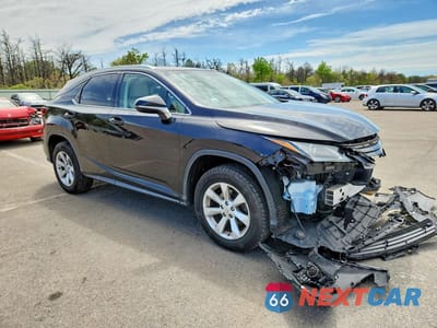 Czwarte zdjęcie samochodu z boku: 2016 LEXUS RX 350 BASE VIN:2T2BZMCA5GC022596 - miniatura