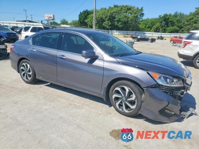 Czwarte zdjęcie samochodu z boku: 2016 HONDA ACCORD EXL VIN:1HGCR3F87GA014730 - miniatura