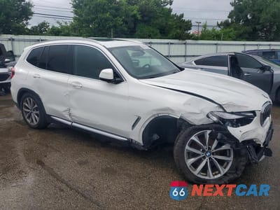 Czwarte zdjęcie samochodu z boku: 2018 BMW X3 XDRIVE30I VIN:5UXTR9C54JLD68021 - miniatura