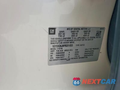 Zdjęcie 14 z 14 samochodu: 2015 CADILLAC ESCALADE PREMIUM VIN:1GYS3CKJ8FR201053 - miniatura