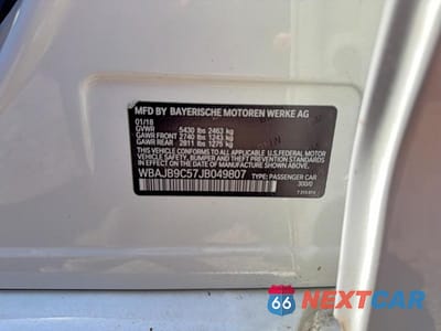 Zdjęcie 10 z 10 samochodu: 2018 BMW M550XI VIN:WBAJB9C57JB049807 - miniatura