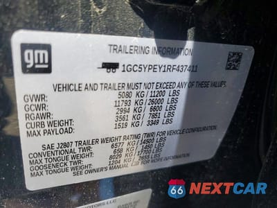 Zdjęcie 12 z 12 samochodu: 2024 CHEVROLET SILVERADO K2500 HEAVY DUTY LTZ VIN:1GC5YPEY1RF437411 - miniatura