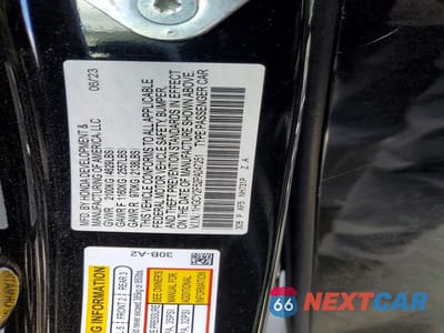 Zdjęcie 12 z 12 samochodu: 2023 HONDA ACCORD HYBRID SPORT VIN:1HGCY2F52PA047251 - miniatura