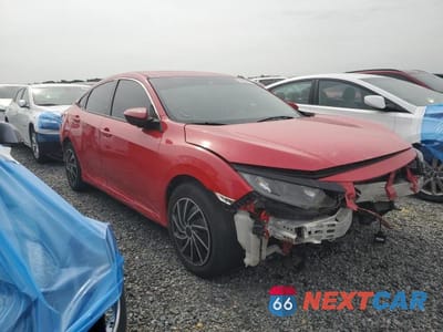 Czwarte zdjęcie samochodu z boku: 2019 HONDA CIVIC LX VIN:2HGFC2F67KH563023 - miniatura