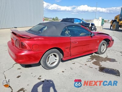 Trzecie zdjęcie samochodu z tyłu: 1997 FORD MUSTANG VIN:1FALP4445VF182950 - miniatura