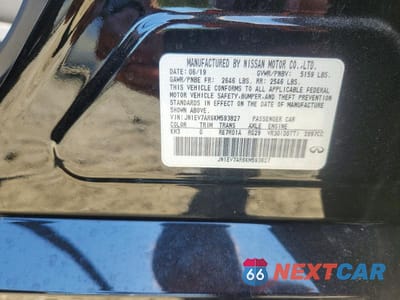 Zdjęcie 12 z 12 samochodu: 2019 INFINITI Q50 3.0T LUXE VIN:JN1EV7AR6KM593827 - miniatura