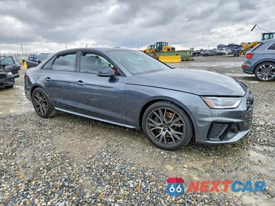 Czwarte zdjęcie samochodu z boku: 2021 AUDI S4 PREMIUM PLUS VIN:WAUB4BF46MA068142 - miniatura