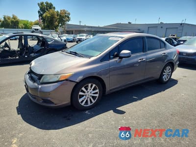 2012 HONDA CIVIC EX 2HGFB2F8XCH588035 - główne zdjęcie licytacji z USA - miniatura