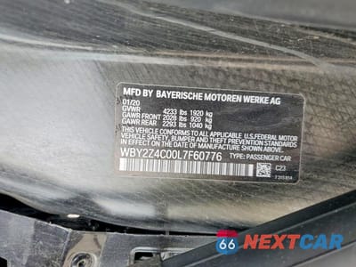 Zdjęcie 12 z 12 samochodu: 2020 BMW I8 VIN:WBY2Z4C00L7F60776 - miniatura