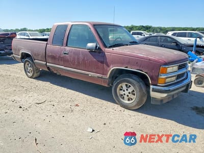 Czwarte zdjęcie samochodu z boku: 1995 CHEVROLET SILVERADO 1500 VIN:2GCEC19K3S1252775 - miniatura