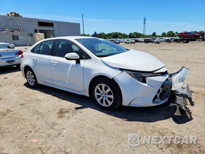 Czwarte zdjęcie samochodu z boku: 2022 TOYOTA COROLLA LE VIN:5YFEPMAE7NP344926 - miniatura