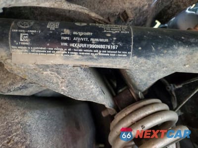 Zdjęcie 10 z 10 samochodu: 2022 POLARIS RANGER XP 1000 UTILITY VEHICLE VIN:4XARRY990N8076167 - miniatura
