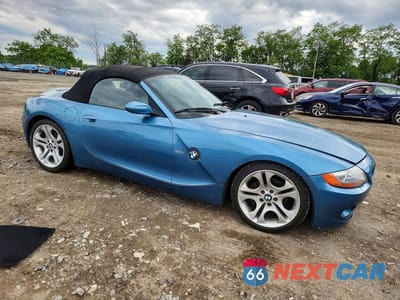 Czwarte zdjęcie samochodu z boku: 2003 BMW Z4 3.0 VIN:4USBT53443LT22360 - miniatura