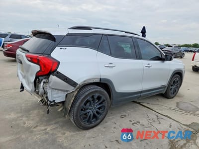 Trzecie zdjęcie samochodu z tyłu: 2021 GMC TERRAIN SLT VIN:3GKALPEV3ML385530 - miniatura