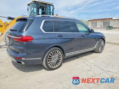 Trzecie zdjęcie samochodu z tyłu: 2019 BMW X7 XDRIVE50I VIN:5UXCX4C50KLB39510 - miniatura