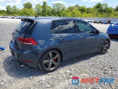 Trzecie zdjęcie samochodu z tyłu: 2018 VOLKSWAGEN GTI S VIN:3VW447AU6JM279420 - miniatura