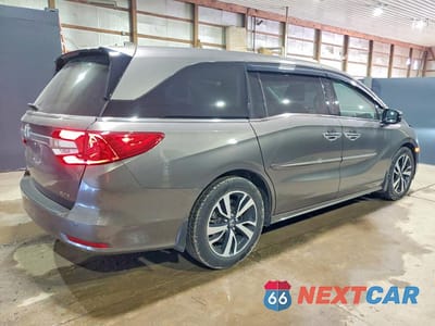 Trzecie zdjęcie samochodu z tyłu: 2020 HONDA ODYSSEY ELITE VIN:5FNRL6H90LB064260 - miniatura