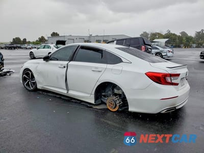 Drugie zdjęcie samochodu z przodu: 2021 HONDA ACCORD SPORT SE VIN:1HGCV1F42MA019732 - miniatura