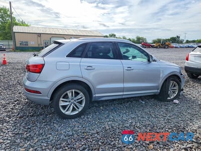 Trzecie zdjęcie samochodu z tyłu: 2017 AUDI Q3 PREMIUM PLUS VIN:WA1JCCFS2HR001058 - miniatura
