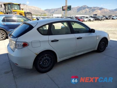 Trzecie zdjęcie samochodu z tyłu: 2008 SUBARU IMPREZA 2.5I VIN:JF1GH61628H829541 - miniatura
