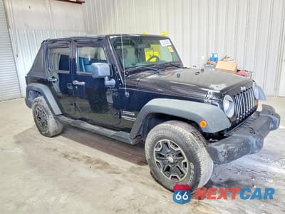 Czwarte zdjęcie samochodu z boku: 2010 JEEP WRANGLER UNLIMITED SPORT VIN:1J4BA3H19AL194221 - miniatura