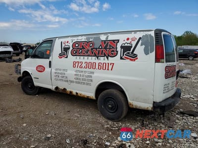 Drugie zdjęcie samochodu z przodu: 2002 CHEVROLET EXPRESS G2500 VIN:1GCGG25R821169614 - miniatura