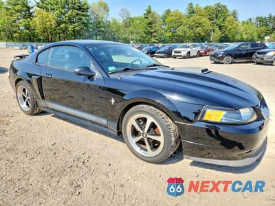 Czwarte zdjęcie samochodu z boku: 2003 FORD MUSTANG MACH I VIN:1FAFP42R33F446045 - miniatura