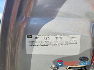 Zdjęcie 12 z 12 samochodu: 2008 CHEVROLET IMPALA LT VIN:2G1WT58N689220543 - miniatura