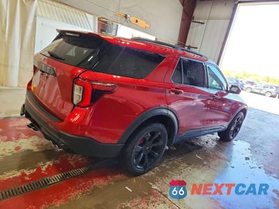 Trzecie zdjęcie samochodu z tyłu: 2024 FORD EXPLORER ST VIN:1FM5K8GC6RGA44759 - miniatura