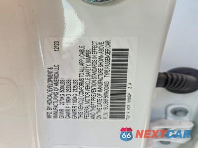 Zdjęcie 12 z 12 samochodu: 2024 ACURA TLX A-SPEC VIN:19UUB6F56RA000403 - miniatura