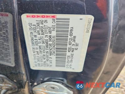 Zdjęcie 12 z 12 samochodu: 2002 TOYOTA ECHO BASE VIN:JTDAT123420250191 - miniatura