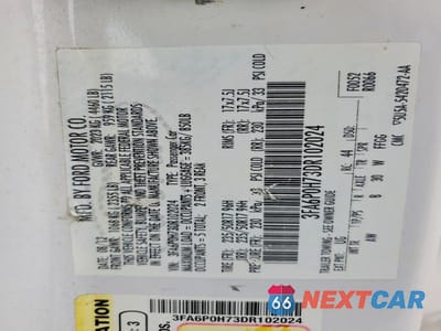Zdjęcie 12 z 12 samochodu: 2013 FORD FUSION SE VIN:3FA6P0H73DR102024 - miniatura